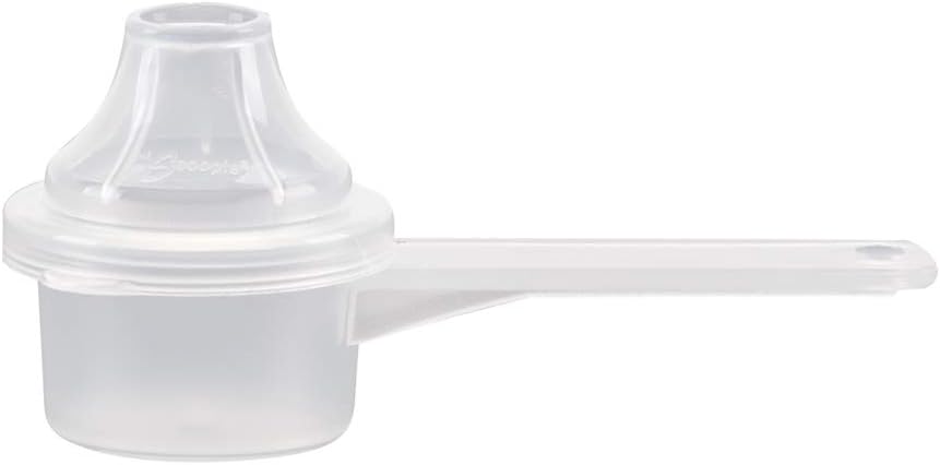 Measuring Scoop & Funnel - No Cap Open Spoon 1-Pack 15cc | Universal open design measuring spoon, Built-in funnel neck pour spout, Quick access cup for coffee powders and baking