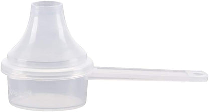 Measuring Scoop & Funnel - No Cap Open Spoon 1-Pack 15cc | Universal open design measuring spoon, Built-in funnel neck pour spout, Quick access cup for coffee powders and baking
