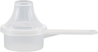 Measuring Scoop & Funnel - No Cap Open Spoon 1-Pack 15cc | Universal open design measuring spoon, Built-in funnel neck pour spout, Quick access cup for coffee powders and baking