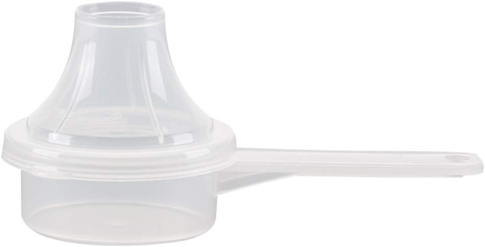 Measuring Scoop & Funnel - No Cap Open Spoon 1-Pack 15cc | Universal open design measuring spoon, Built-in funnel neck pour spout, Quick access cup for coffee powders and baking