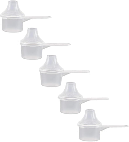 Measuring Scoop & Funnel - No Cap Open Spoon 1-Pack 15cc | Universal open design measuring spoon, Built-in funnel neck pour spout, Quick access cup for coffee powders and baking