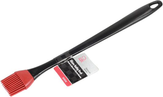 Select Silicone Basting Brush, 14 inch, Black/Red