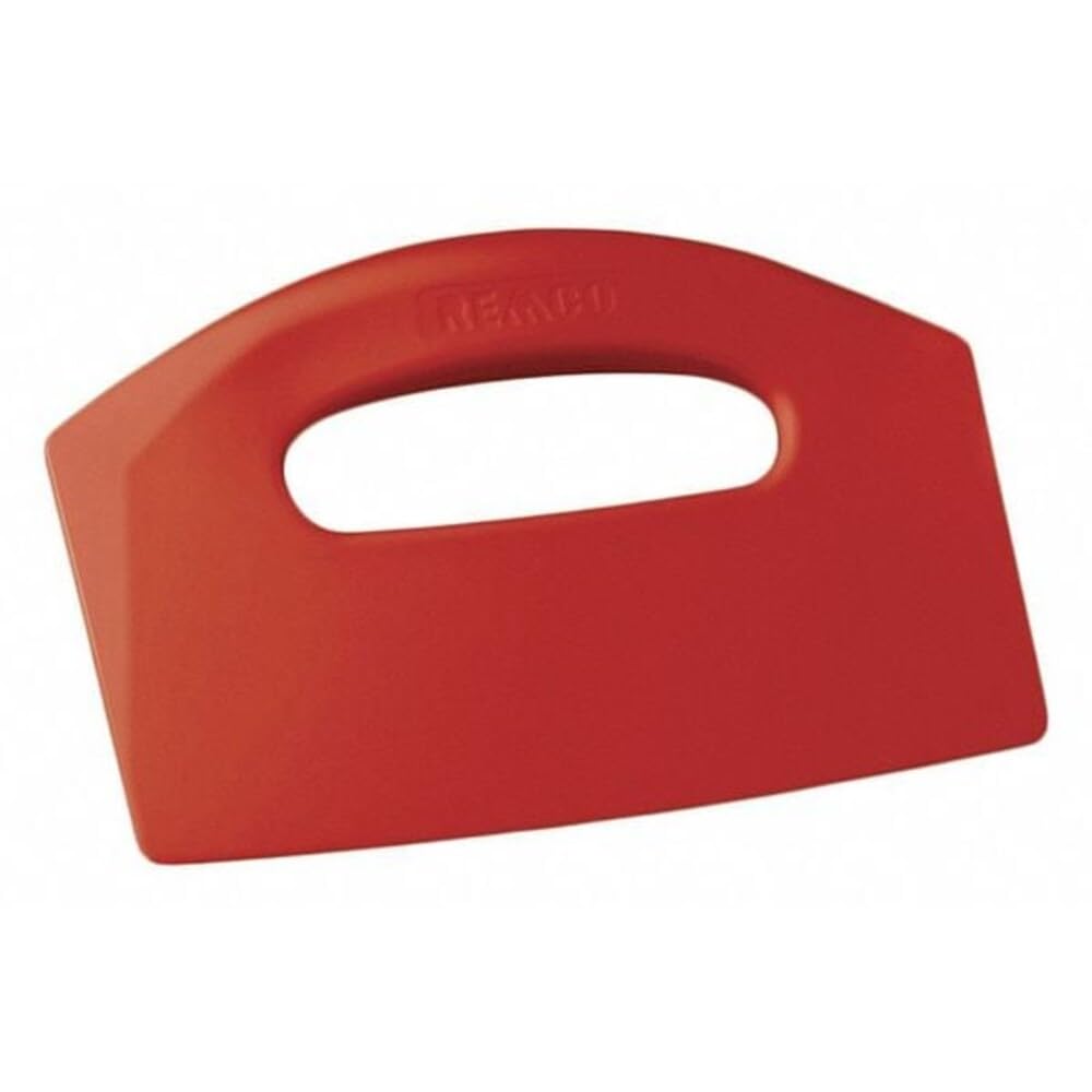 Remco Bench Scraper,Poly,Red,8 1/2 x 5 In 69604-1 Each