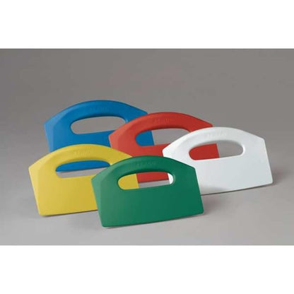 Remco Bench Scraper,Poly,Red,8 1/2 x 5 In 69604-1 Each