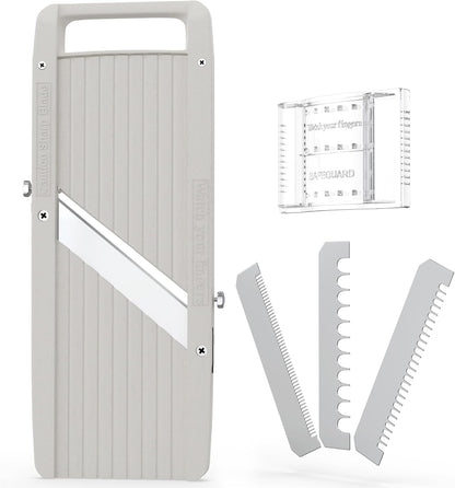 Mandoline Slicer Vegetable Cutter Stainless Steel Blades