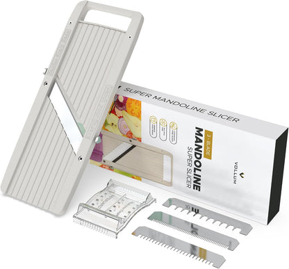 Mandoline Slicer Vegetable Cutter Stainless Steel Blades