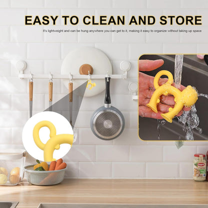 Non-Slip Silicone Spoon Rest - 3 Pcs Cat Shaped Spatula Rack for Pot, Anti-Scalding Adjustable Cute Kitten Utensil Holder, Boil Over Spill Stopper, Funny Kitchen Cooking Gadget