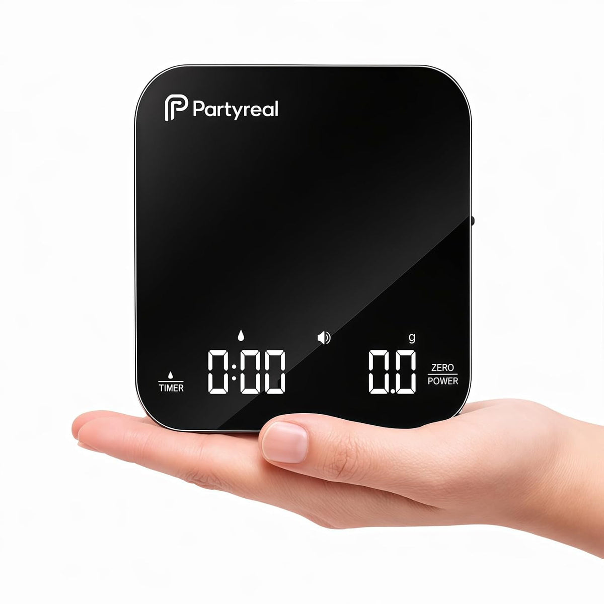 Digital Kitchen Scale 22lb/10kg Capacity, Stainless Steel Food Scale with oz/g Units | Replaceable Battery Power | Ideal for Meal Prep, Cooking, Baking