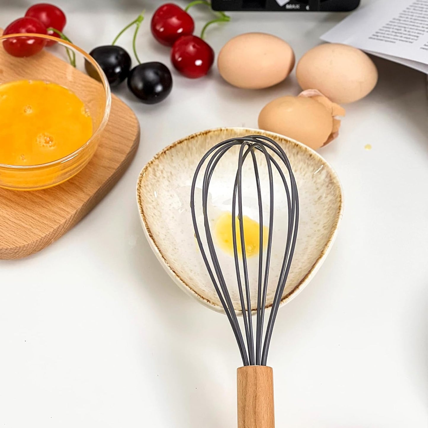 Farmhouse Ceramic Spoon Rests Holder,Coffee Spoon Holder,Cooking Utensil,Ladles, Tong for Kitchen Counter Stove Top (Caramel Brown)