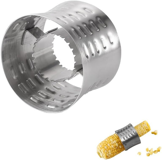 1 Pack Stainless Steel Rotating Corn Sheller Creative Corn Kernels Stripper Kitchen Gadget
