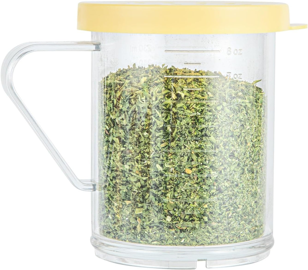 10 oz Clear Polycarbonate Dredge Spice Shaker