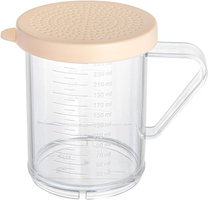 10 oz Clear Polycarbonate Dredge Spice Shaker
