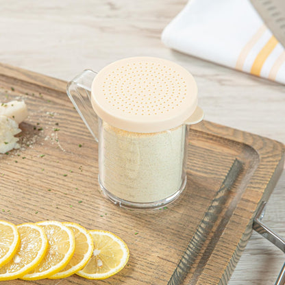 10 oz Clear Polycarbonate Dredge Spice Shaker