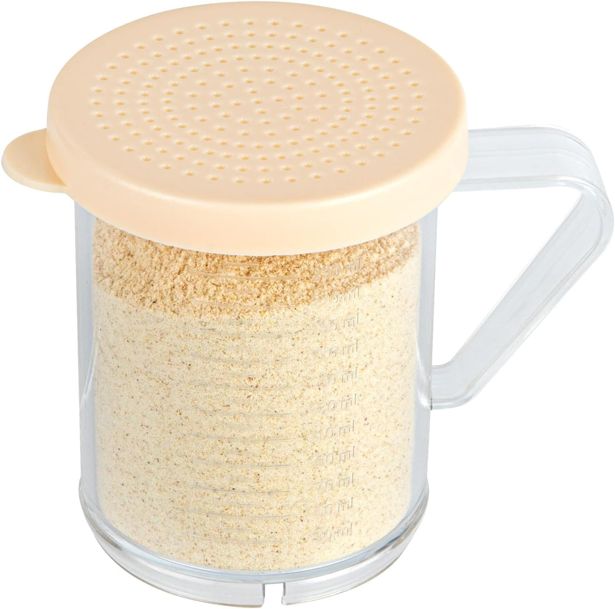 10 oz Clear Polycarbonate Dredge Spice Shaker