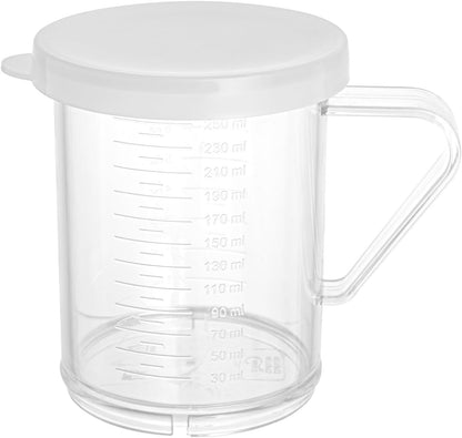 10 oz Clear Polycarbonate Dredge Spice Shaker