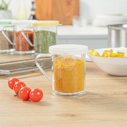 10 oz Clear Polycarbonate Dredge Spice Shaker