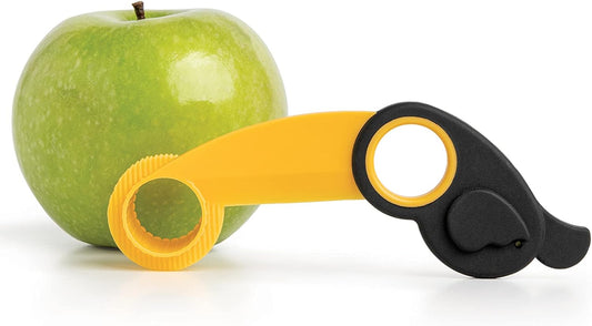 New TOCO - Apple Peeler, Slicer & Corer- Heavy Duty - Easy and Safe to Use Fruit Cutter - Upgraded Apple Slicer - Corer, Cutter, Wedger Tool - Thin Apple Slicer - Cut Spiral Apple Slices