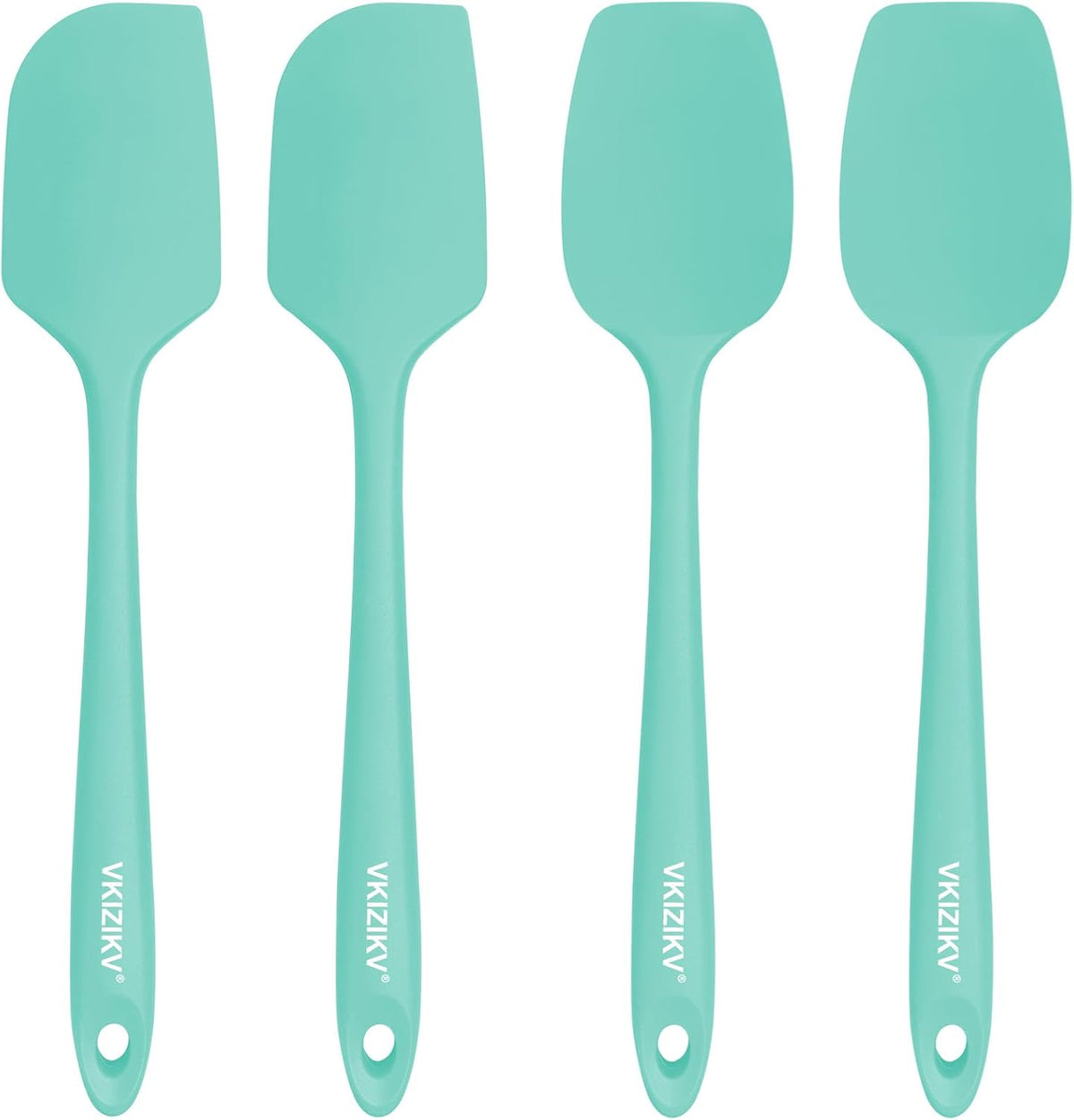 Silicone Spatula Set, 11.4 in, 600°F Heat Resistant (Blue)