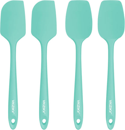 Silicone Spatula Set, 11.4 in, 600°F Heat Resistant (Blue)