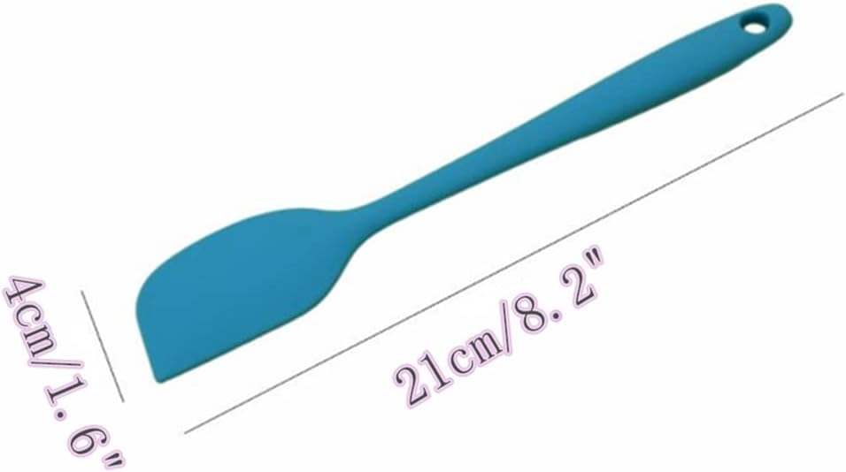 8 Piece Heat Resistant Silicone Spatula Set