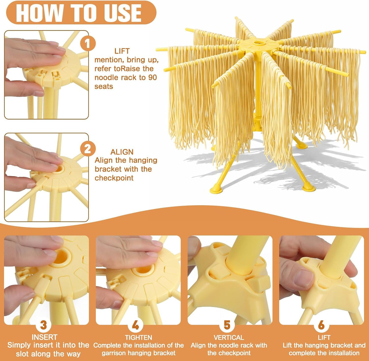 9 Pcs Gnocchi Pasta Making Tools kit - Gnocchi Board, Pasta Cutter, Ravioli Stamp, Wood Threaded Pasta Roller Pin Set, Noodle and Dumplings Maker, Homemade Kitchen Gift for Pasta Lovers