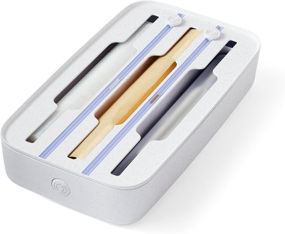 StoraRoll Food Wrap Dispenser 3-in-1, Aluminum Foil Wrap Organizer