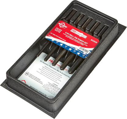 Tools 32020 Pneumatic Roll Pin Punch, 5-Piece Set