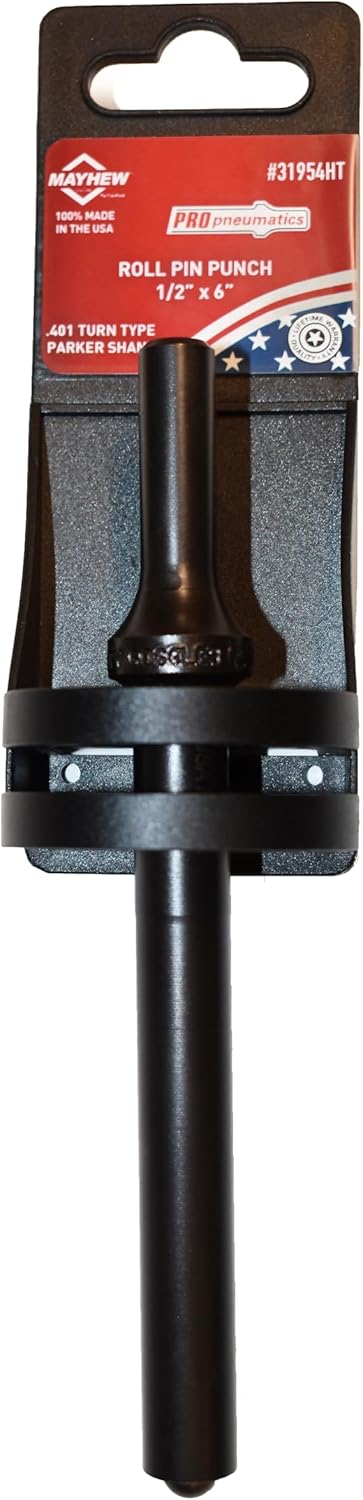 Tools 32020 Pneumatic Roll Pin Punch, 5-Piece Set