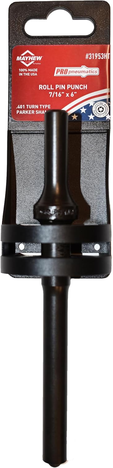 Tools 32020 Pneumatic Roll Pin Punch, 5-Piece Set
