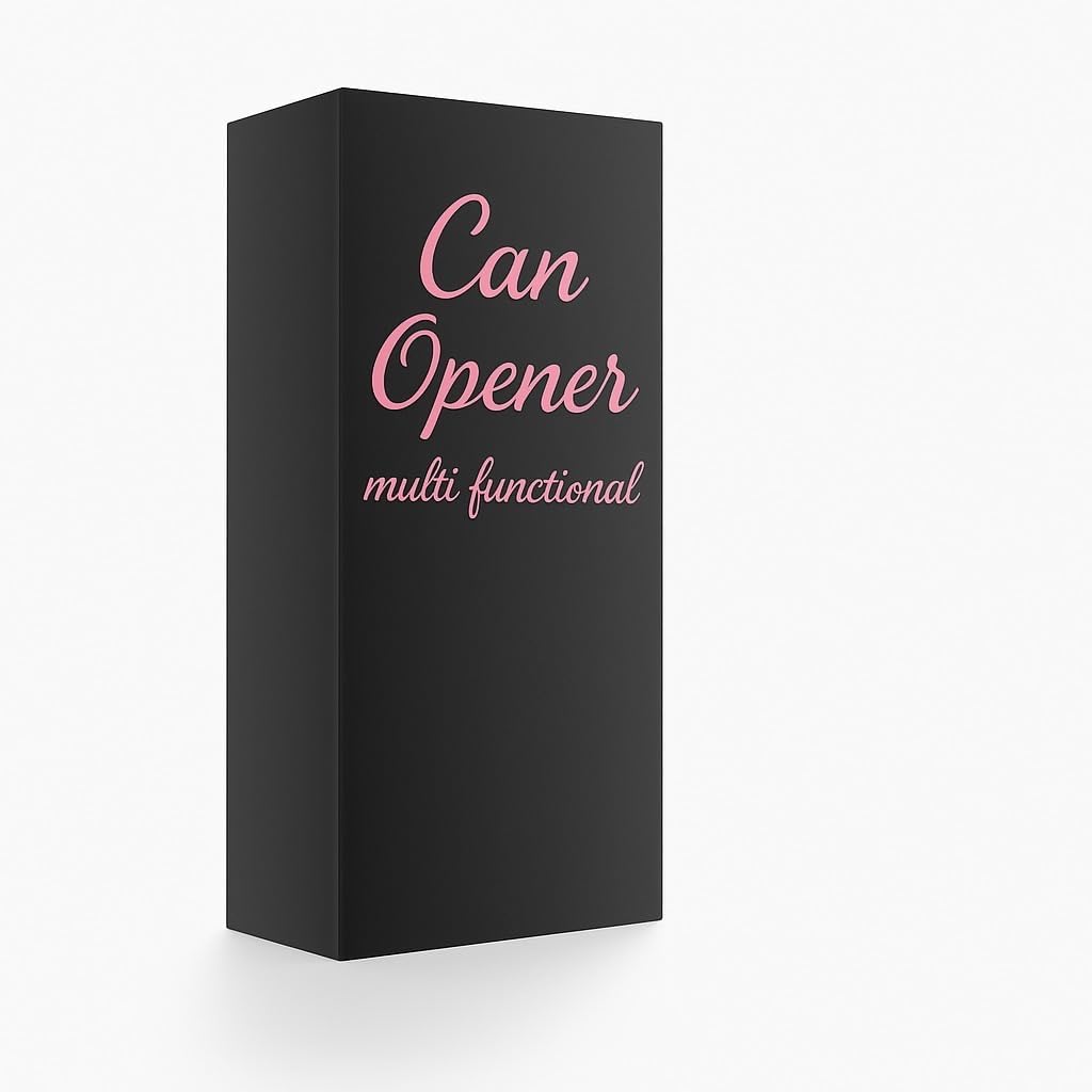 Professional Grade Handheld Manual Multifunction Can Opener & Bottle Opener With Magnet Heavy Duty and Smooth Handle With Comfortable Grip - Pink - EEF Group