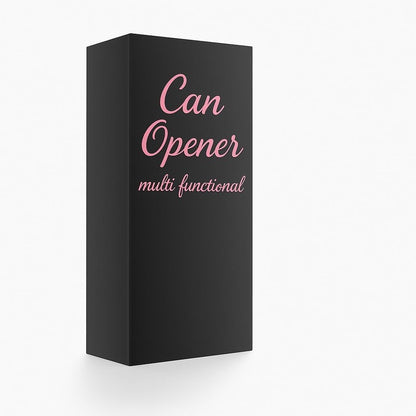 Professional Grade Handheld Manual Multifunction Can Opener & Bottle Opener With Magnet Heavy Duty and Smooth Handle With Comfortable Grip - Pink - EEF Group
