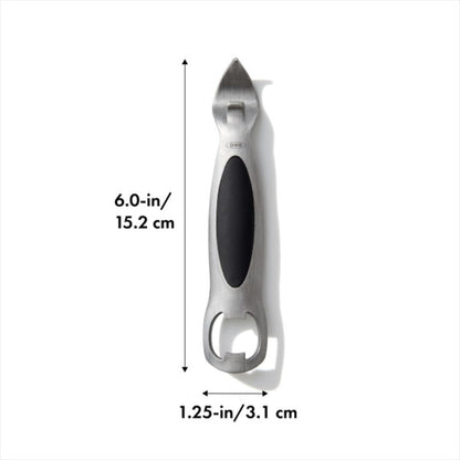 SteeL Stainless Steel Bottle and Can Opener