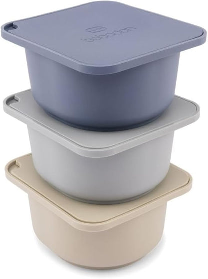 Pizza Dough Proofing Silicone Containers with Lids | Pizza Making Accessories | The Perfect Pizza | Set of 6 | Multi Yellow (2 Dough, 2 Olive, 2 Yellow) | Original Size (make 12" Pizzas)