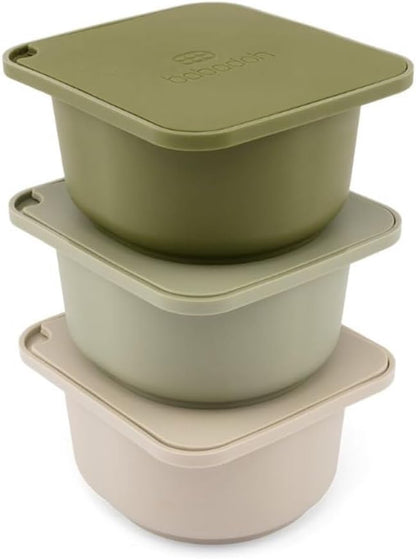 Pizza Dough Proofing Silicone Containers with Lids | Pizza Making Accessories | The Perfect Pizza | Set of 6 | Multi Yellow (2 Dough, 2 Olive, 2 Yellow) | Original Size (make 12" Pizzas)