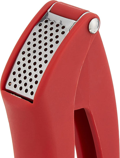 Epicurean Garlic Press, Stainless Steel, 6.5 x 1 x 1.5 inches, Silver