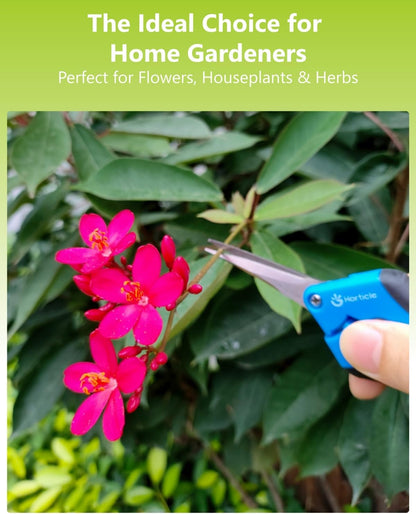 2-Pack 6.5" Garden Scissors Pruning Shears for Detailed Gardening