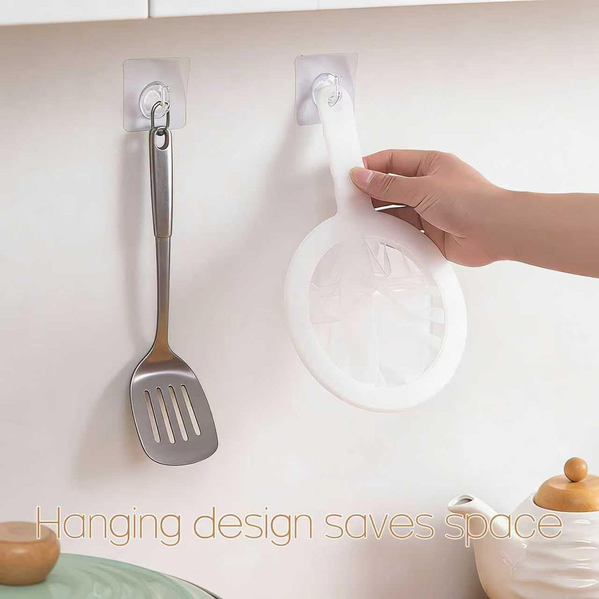 Fine Mesh Strainer with Handle, Nylon Filter Sieve for Kitchen Use, Ideal for Coffee Soy Milk Yogurt Juice Filtering (200Mesh-1PCS)
