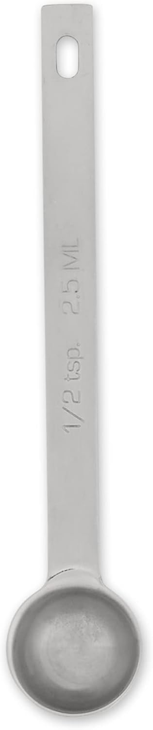 Endurance Kitchen Collection Open Stock Measuring Spoon, Stainless Steel, Dishwasher Safe, 0.5-Teaspoon