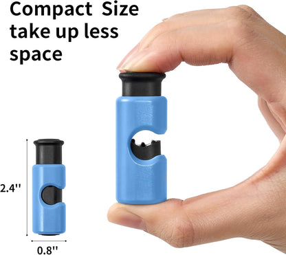 10 Pack Squeeze and Lock Bread Bag Clips, Bread Clips Resuable, Bag Clip for Food Storage, Sturdy Bread Cilp, Heavy Plastic, Handy Bags Cinch, Easy to Use with Bags Closures, 10 Colors
