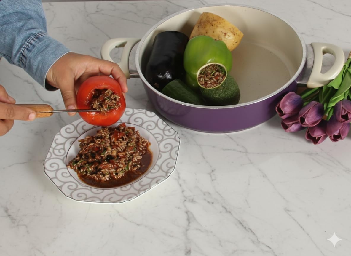 Vegetable Corer Tool, Zucchini & Eggplant Corer, Stainless Steel Corer