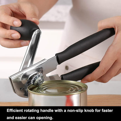 Commercial Can Opener, Heavy Duty Can Opener Manual with Magnet