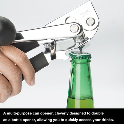Commercial Can Opener, Heavy Duty Can Opener Manual with Magnet