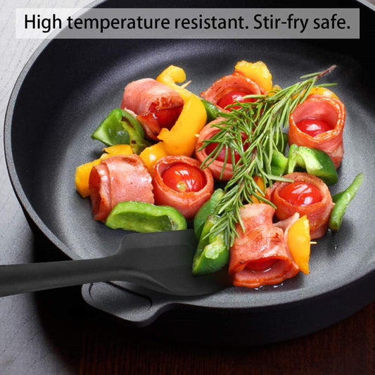 Silicone Spatula Set of 4, 500°F Heat Resistant BPA Free