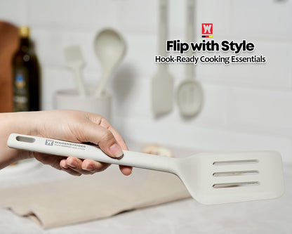 Light Gray Cooking Brush: Heat Resistant Food Grade Silicone, Non-stick Cookware Safe, Silicone Pastry & basting Brush, Flexible Bristle Design (10.63inch x 1.97inch)