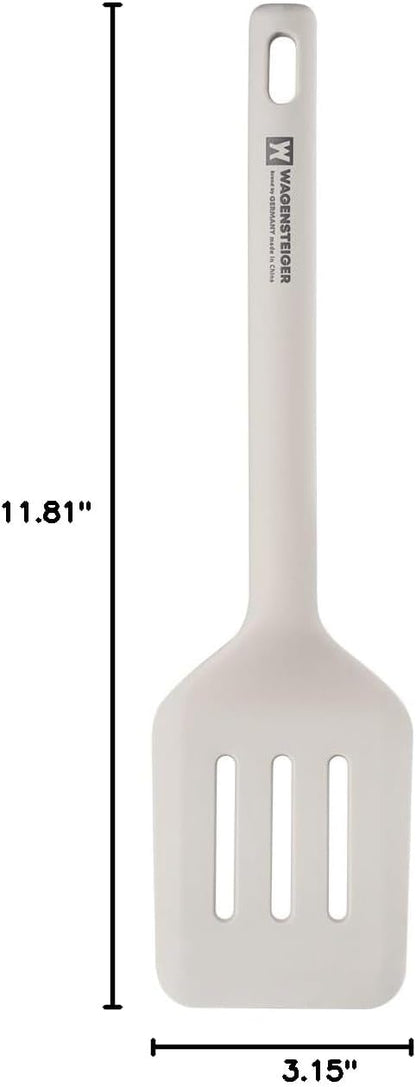 Light Gray Cooking Brush: Heat Resistant Food Grade Silicone, Non-stick Cookware Safe, Silicone Pastry & basting Brush, Flexible Bristle Design (10.63inch x 1.97inch)