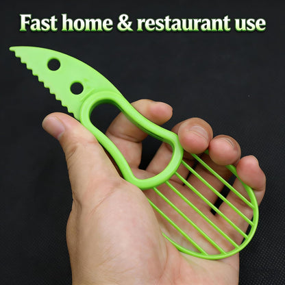 Avocado Slicer Tool, 3-in-1 Peeler Cutter and Scooper for Fruits