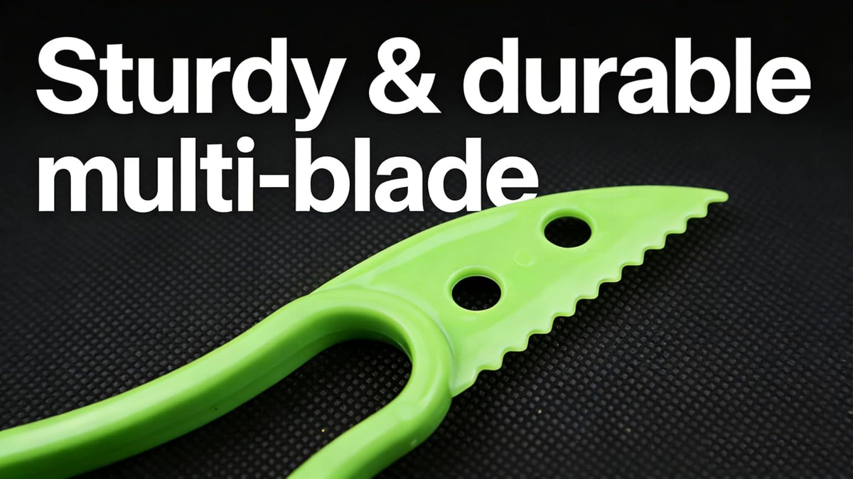 Avocado Slicer Tool, 3-in-1 Peeler Cutter and Scooper for Fruits