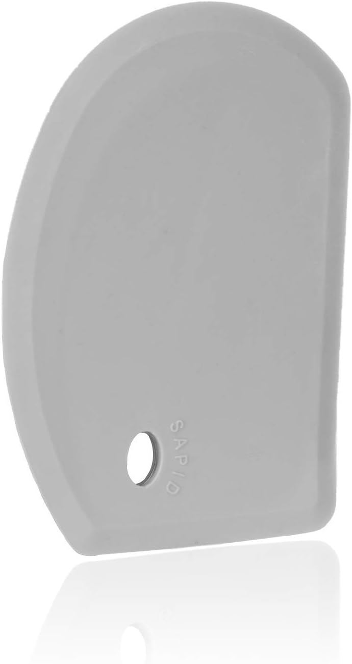 Flexible Curved Edge Silicone Bowl Scraper Dough Scraper Baking Bread