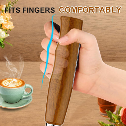 Handheld Milk Frother Wand for Coffee, Rechargeable Electric Whisk - Colors A