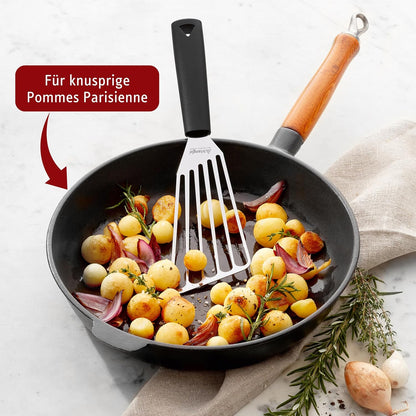 Double Melon Baller - Two-Sided 0.9/1.2 in (22/30 mm) Stainless Steel Scoops for Fruits, Vegetables, Butter & More - Comfortable Handle - Dishwasher Safe - Made in Germany